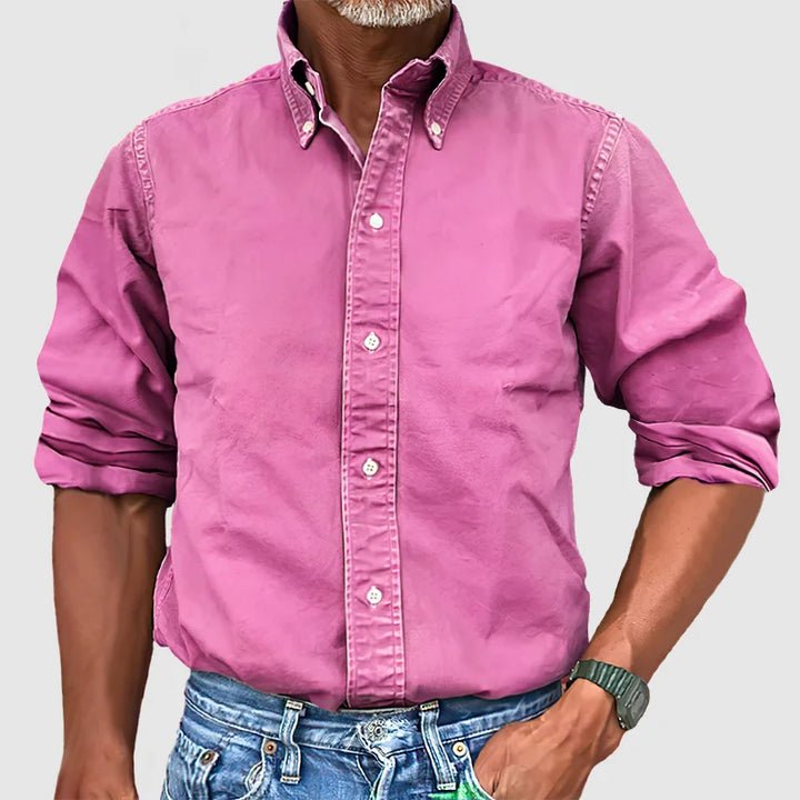 Classic long-sleeve men's shirt