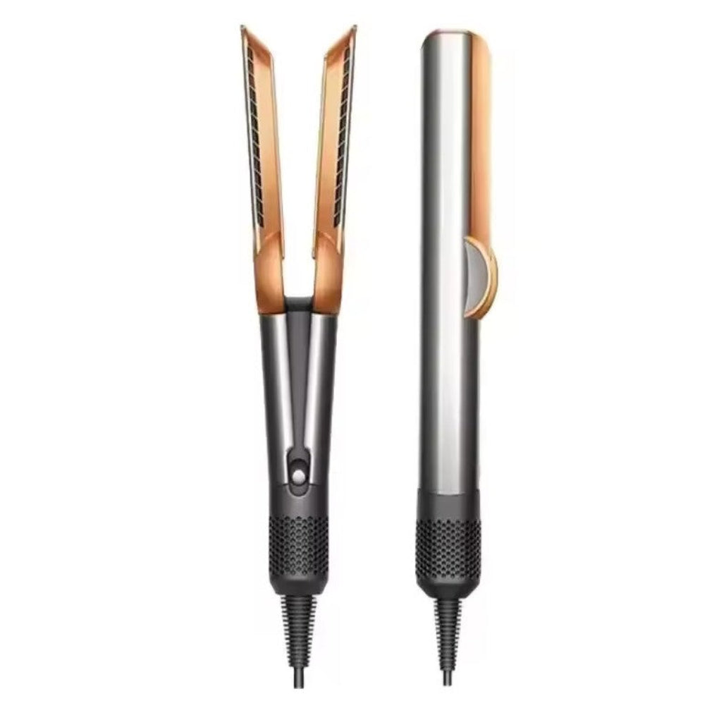 2-in-1 hair dryer and straightener with customized settings