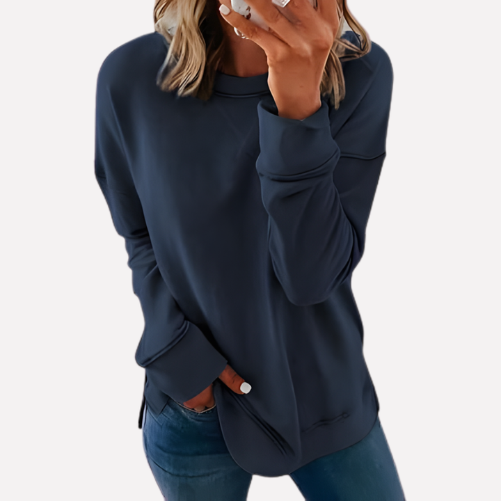 Kvinnens Crew Neck Sweatshirt