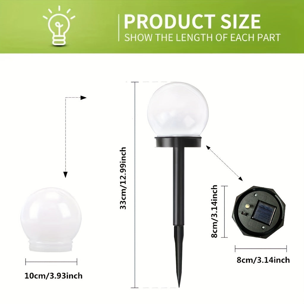 LED-solcellelamper for hage – kuleformet belysning for stier og hager