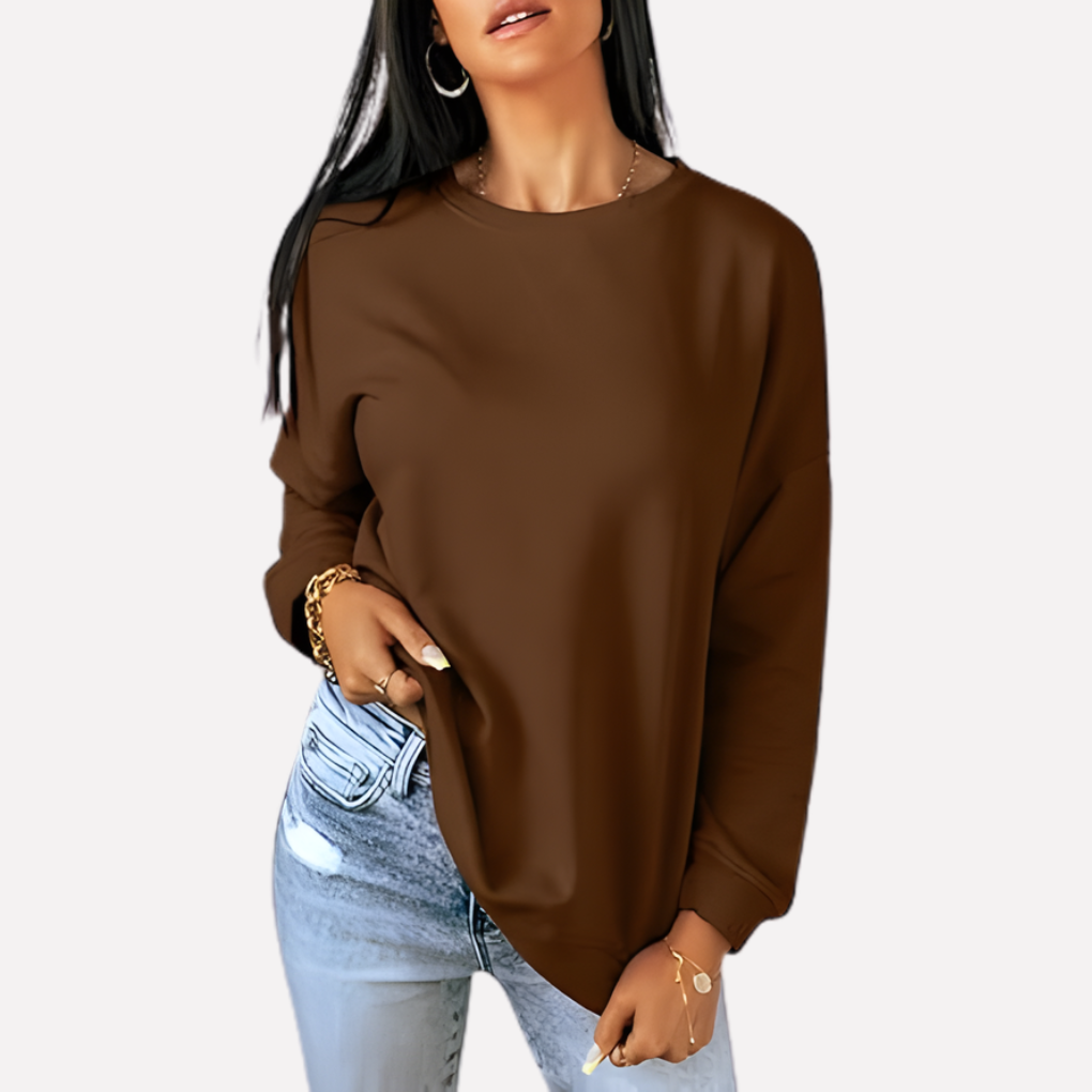 Kvinnens Crew Neck Sweatshirt