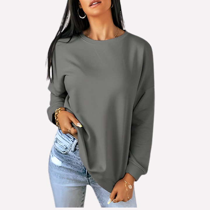 Kvinnens Crew Neck Sweatshirt