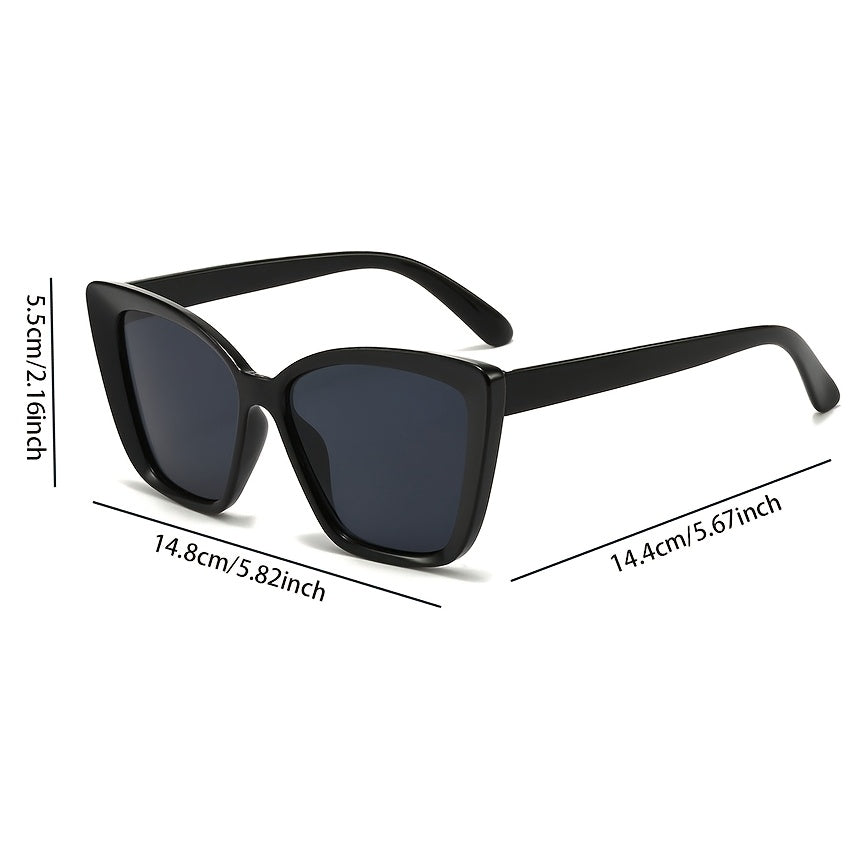 BoldShade Oversized Solbriller – Elegante og Beskyttende for Solfylte Dager