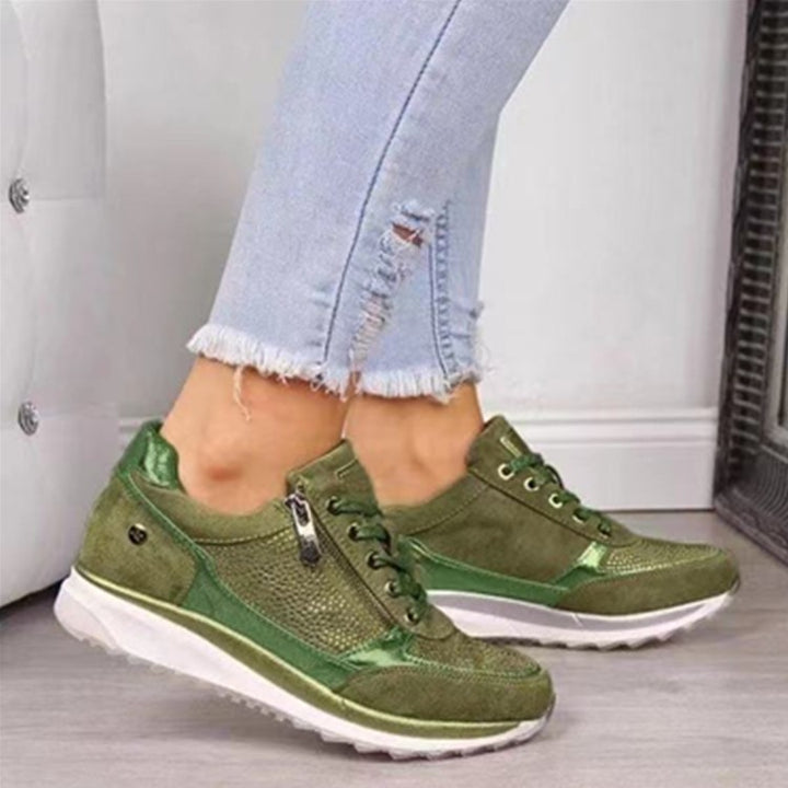 Orthopedic Breathable Sneakers with Zipper