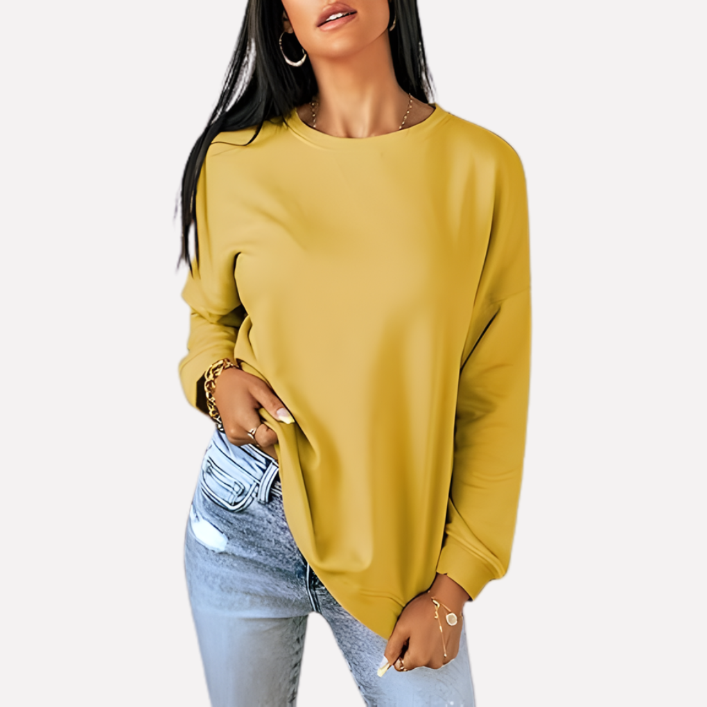 Kvinnens Crew Neck Sweatshirt