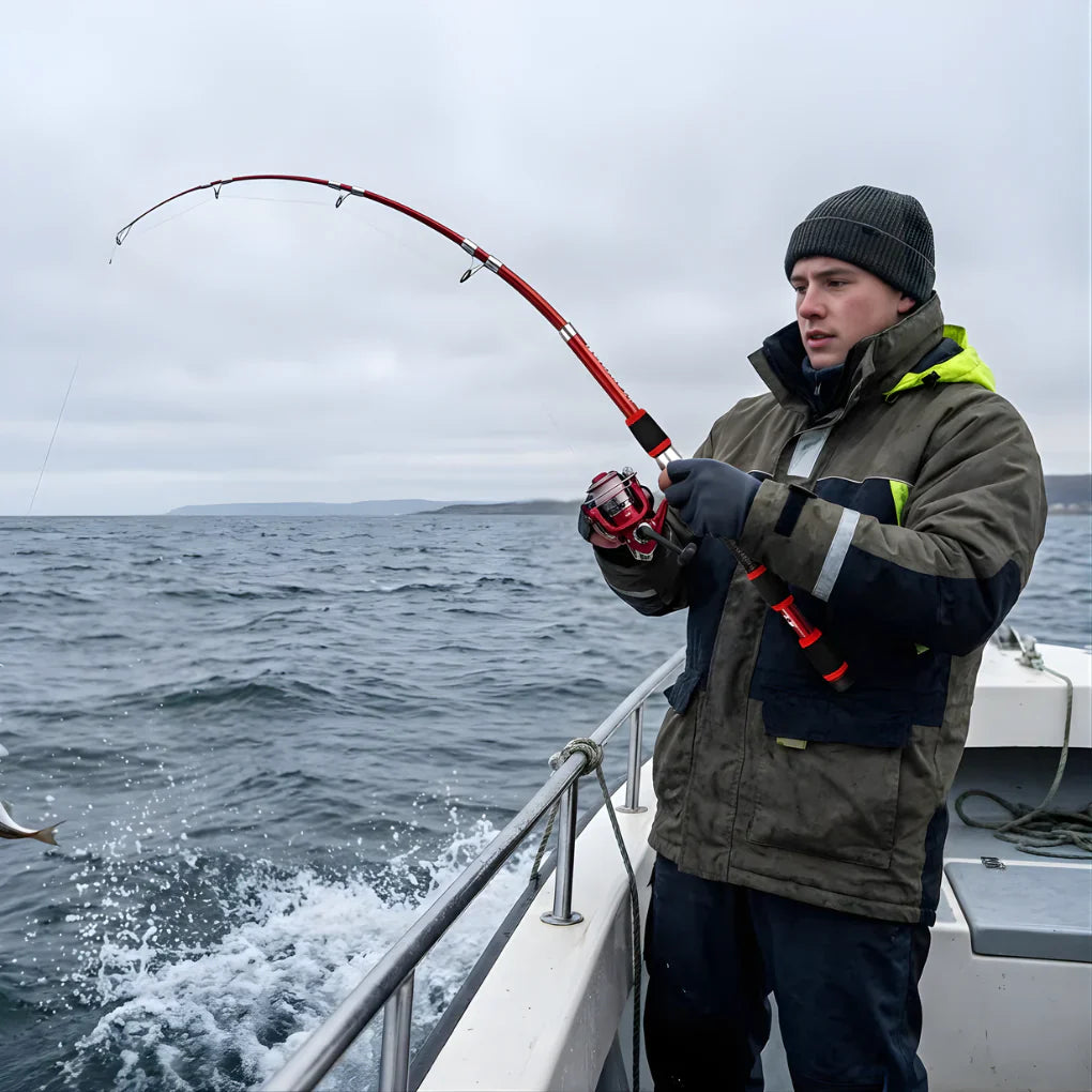 Isfiske Stang og Snelle Kombinasjon