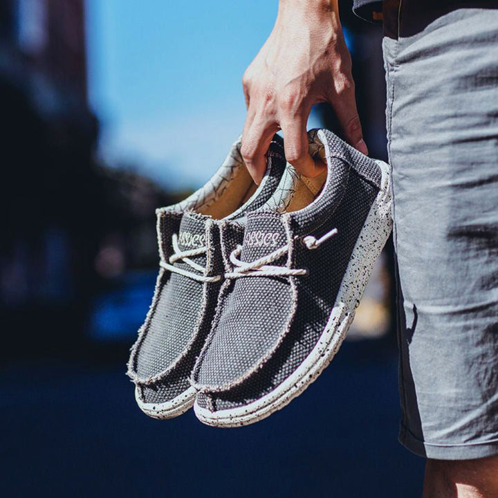 Lette slip-on-komfortsko for menn