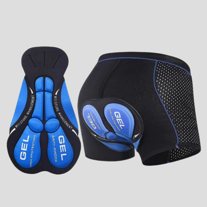 Unisex gel-polstret sykkelundershorts