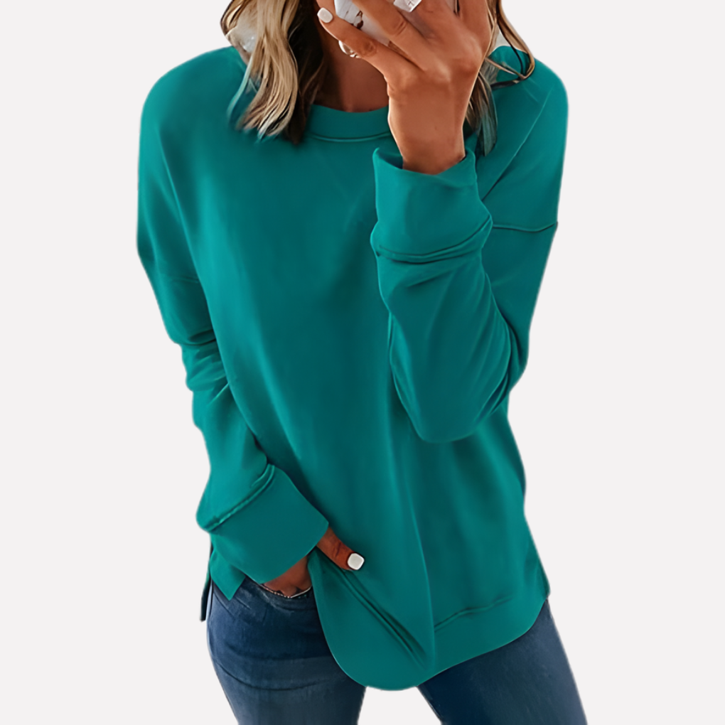 Kvinnens Crew Neck Sweatshirt
