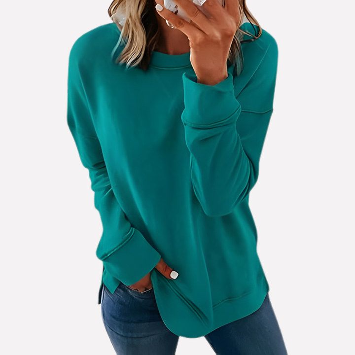 Kvinnens Crew Neck Sweatshirt