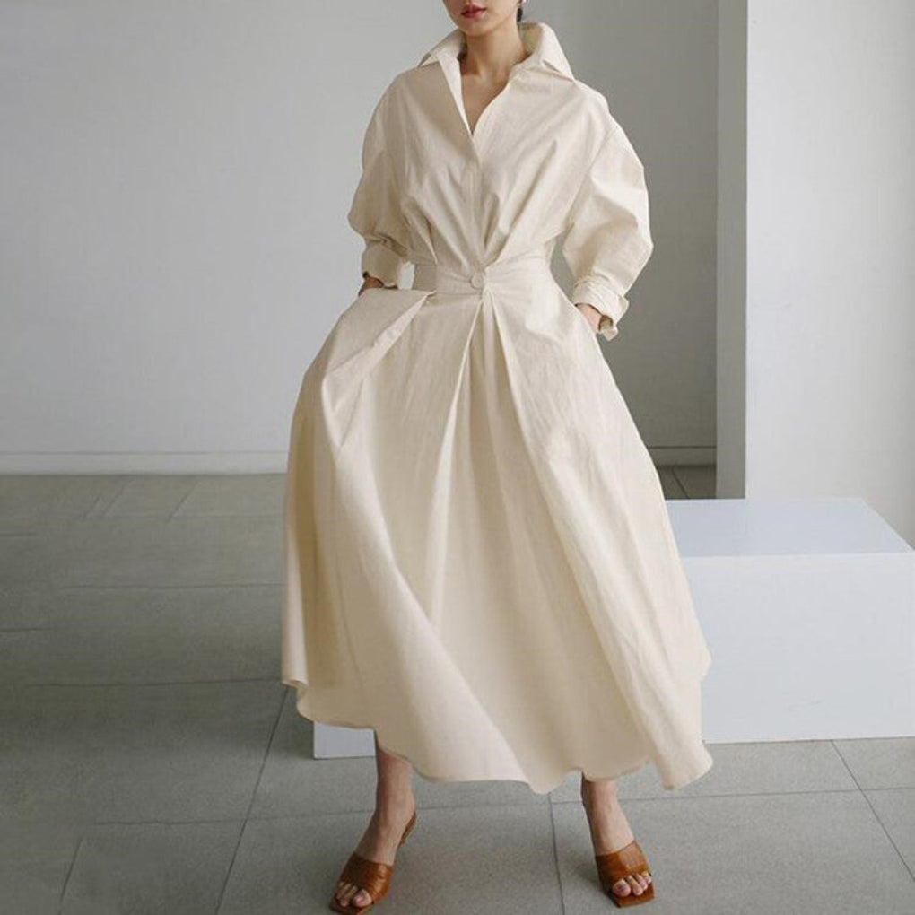 Elegant flowing maxi dress for women