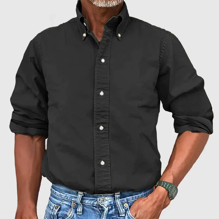 Classic long-sleeve men's shirt