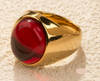 Ring med Stor Tigerøye-stein – Liora