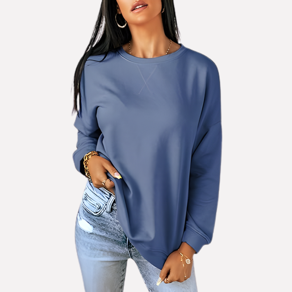 Kvinnens Crew Neck Sweatshirt