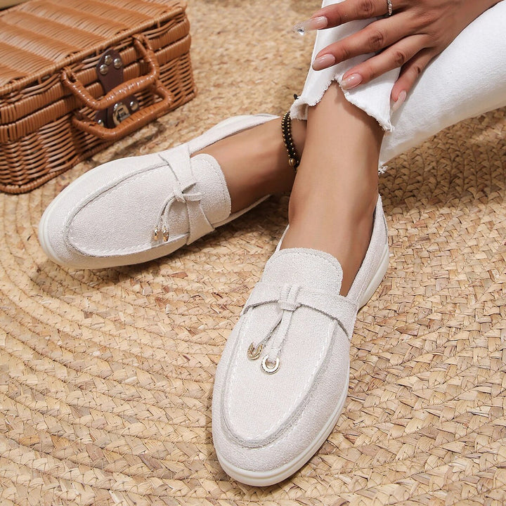 Komfortable Slip-On Loafers for Kvinner