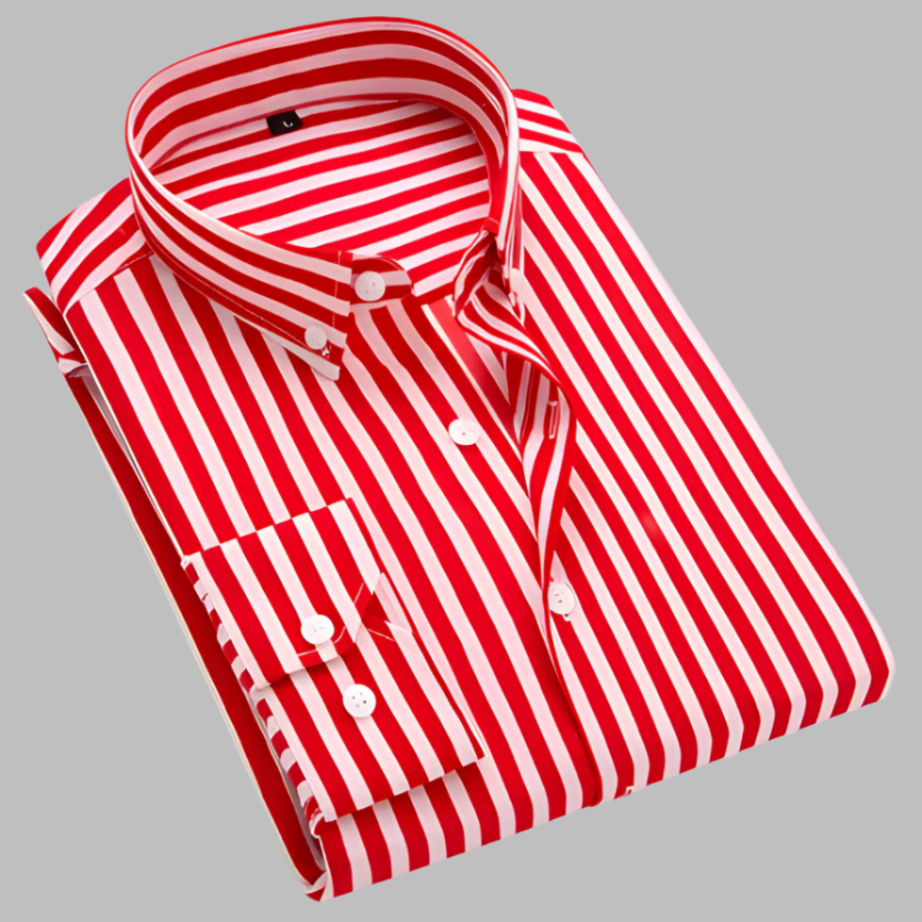 Checked oxford cotton shirt for men