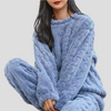Fleece pyjamassett for kvinner