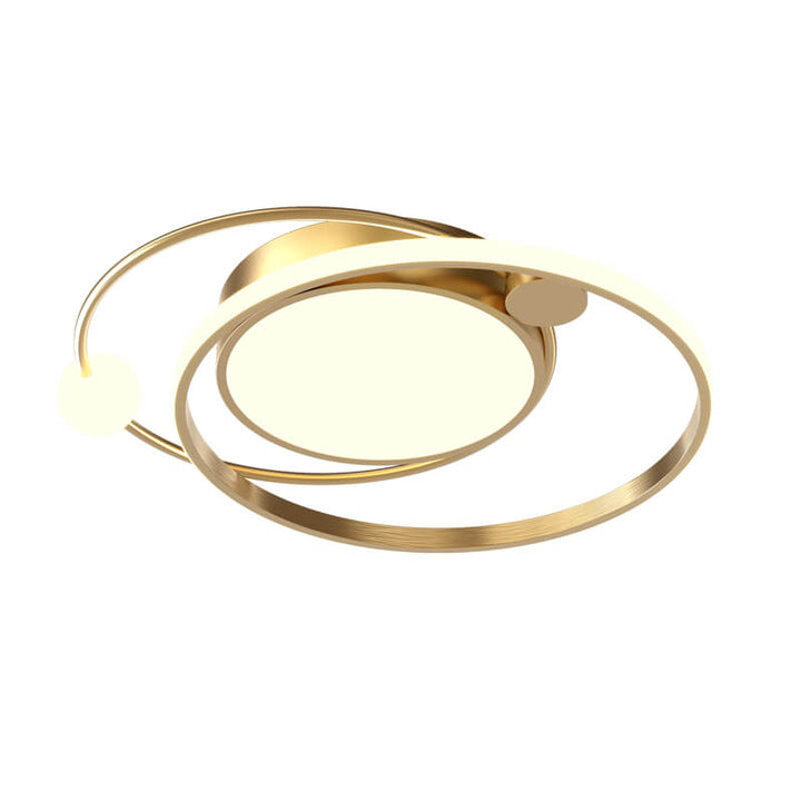 Rund LED-taklampe | Nordisk minimalistisk design
