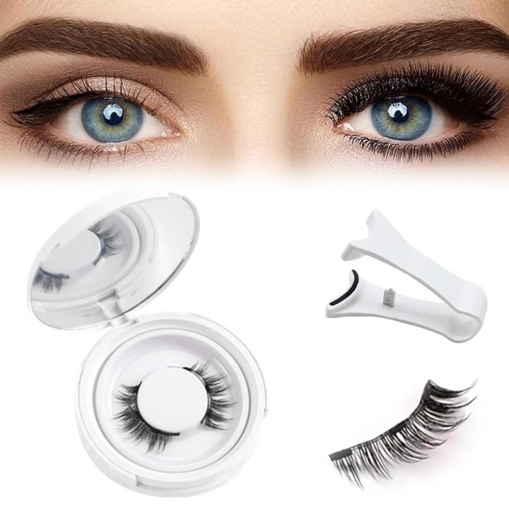 Wiederverwendbares magnetisches Wimpern- und Pinzetten-Set