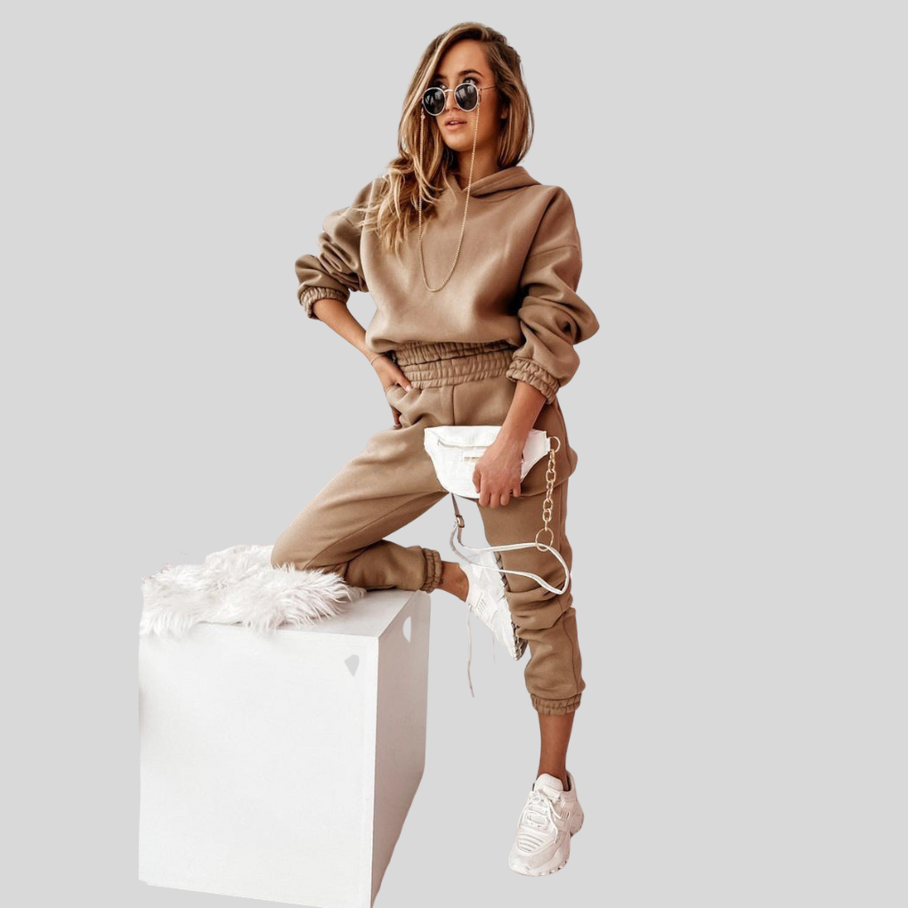 Jogger-treningsdresssett for kvinner