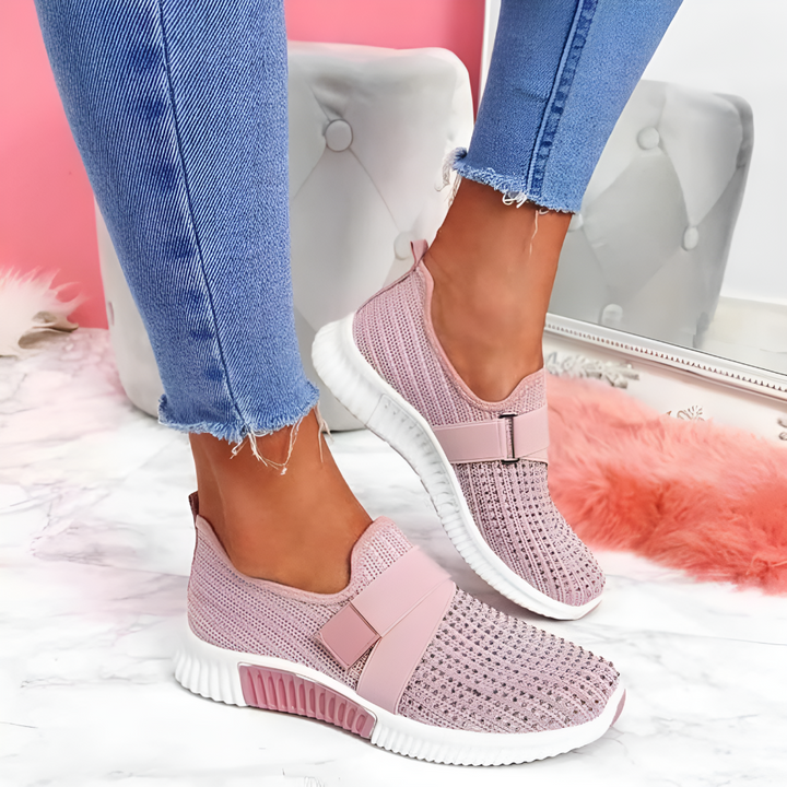 Customizable T-strap casual flats