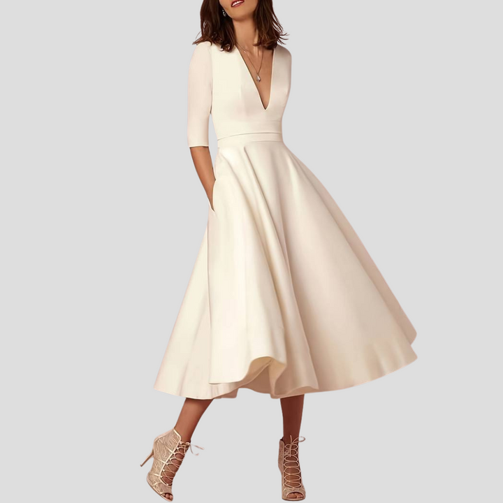 Elegant sommerkjole for kvinner