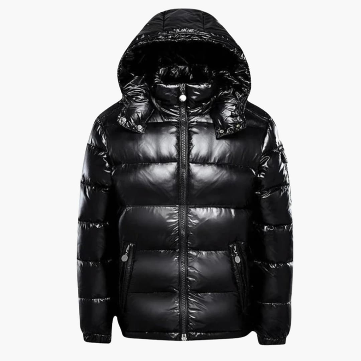 Unisex Puffer Jakke med Hette Salgspris