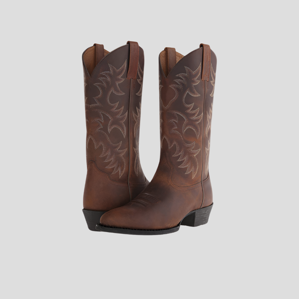 Kvinners elegante cowboy-støvler