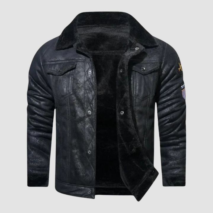 Winter bomber jacket Stylish warmth with a classic aviator edge