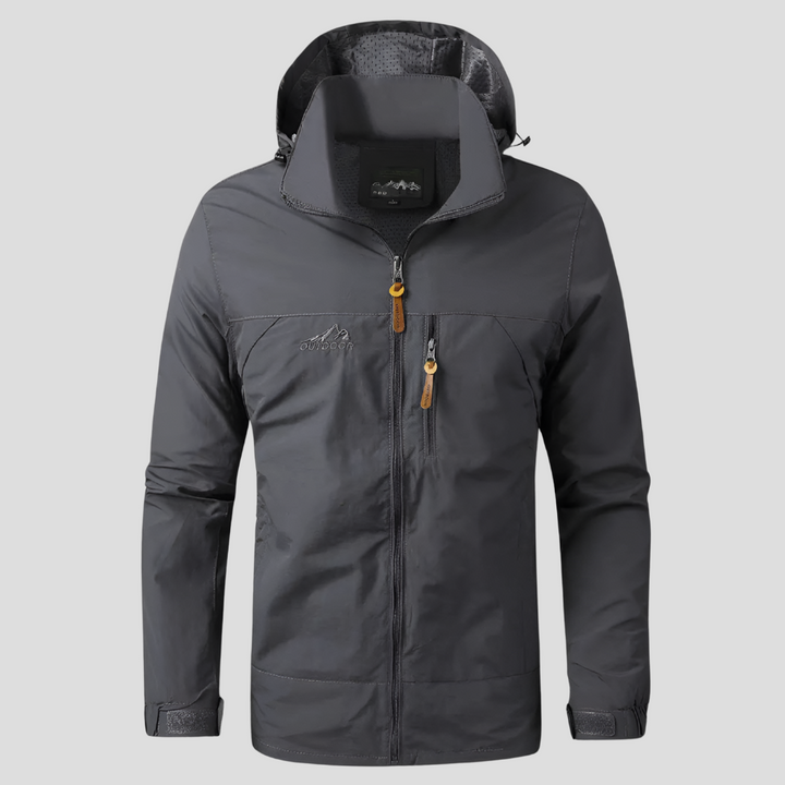 Waterproof and windproof outdoor jacket for men