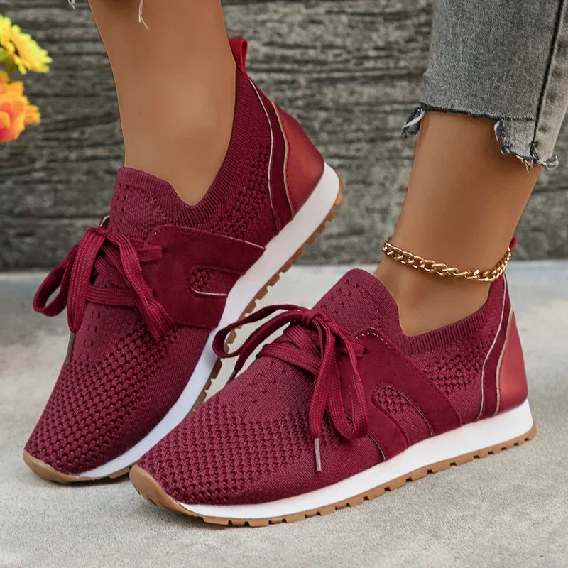 Pustende Komfort Sneakers for Kvinner