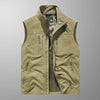 Pustende Multi-Lomme Vest for Menn
