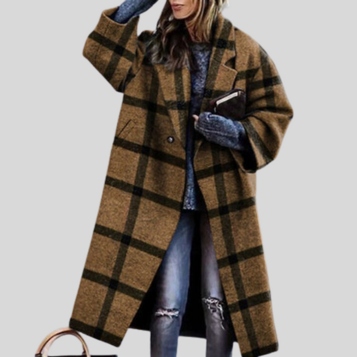 Lang vinterfrakk for kvinner – Karlina Warm Layering Piece