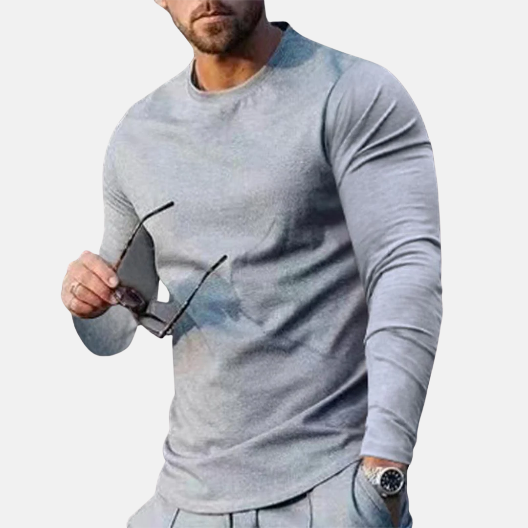 Trendy and comfortable long-sleeve T-shirt
