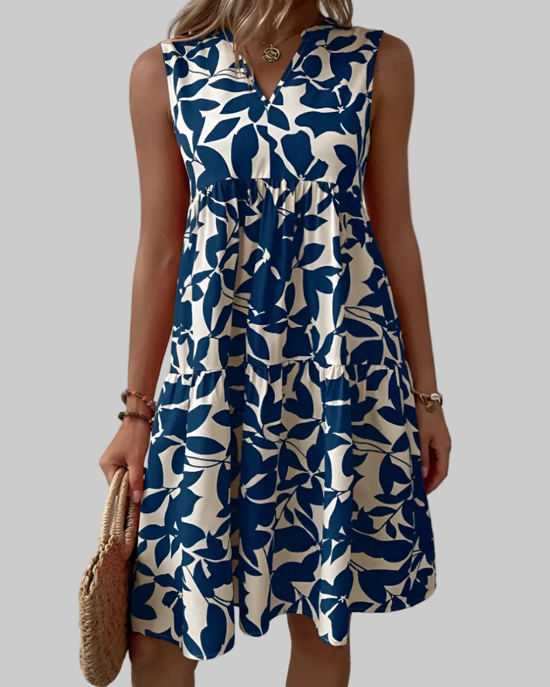 Kvinners Magnolia Sommer Midi Kjole