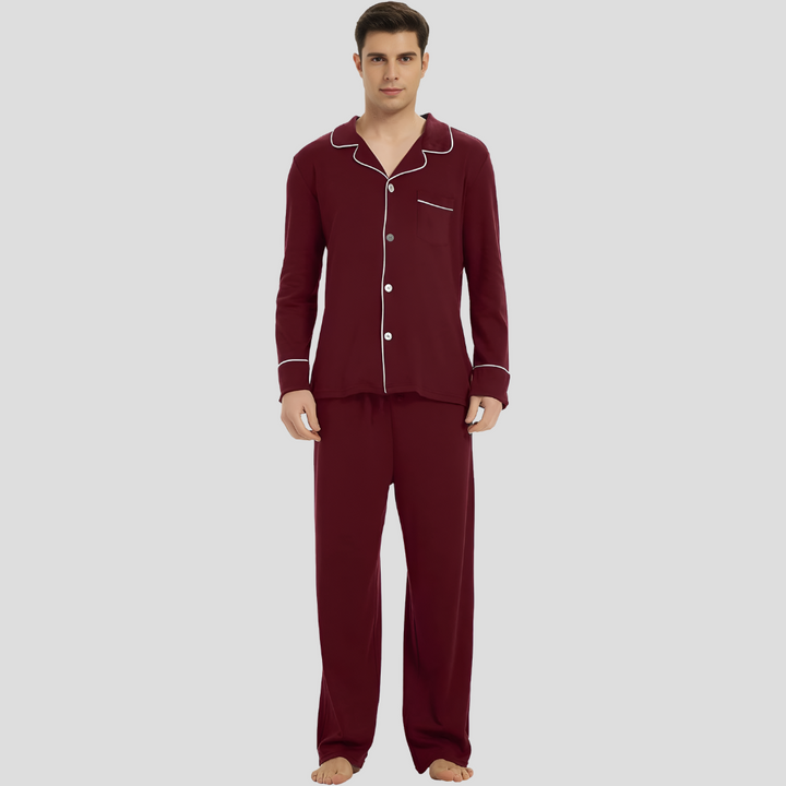 Comfortable Cotton Men's Pajamas Comfortable cotton pajamas for men
