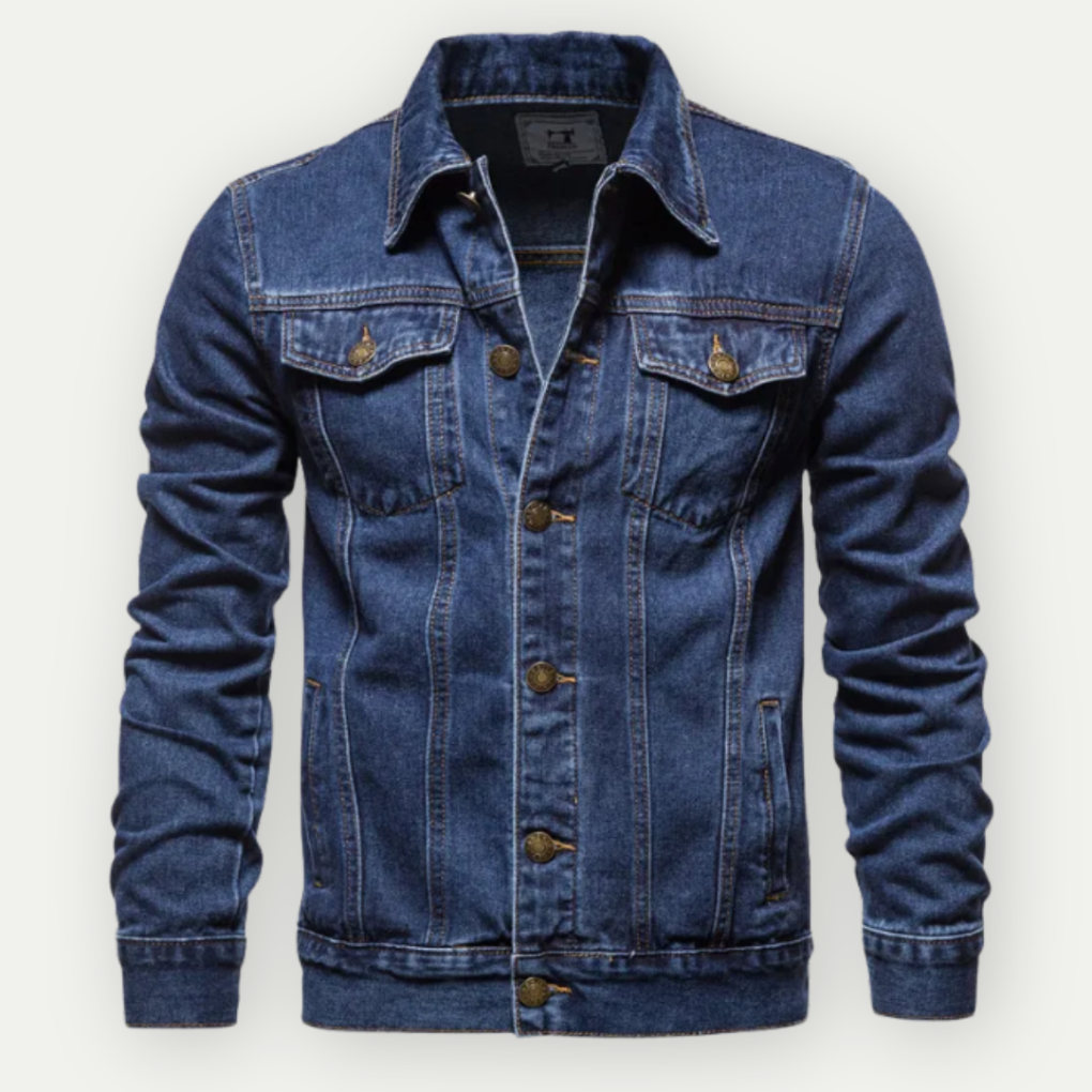 Herre Denim Trucker Jakke