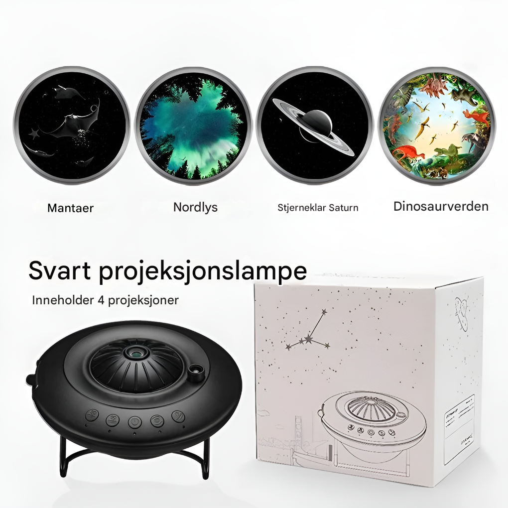 Galaxy-Projektor mit Planetariumeffekten