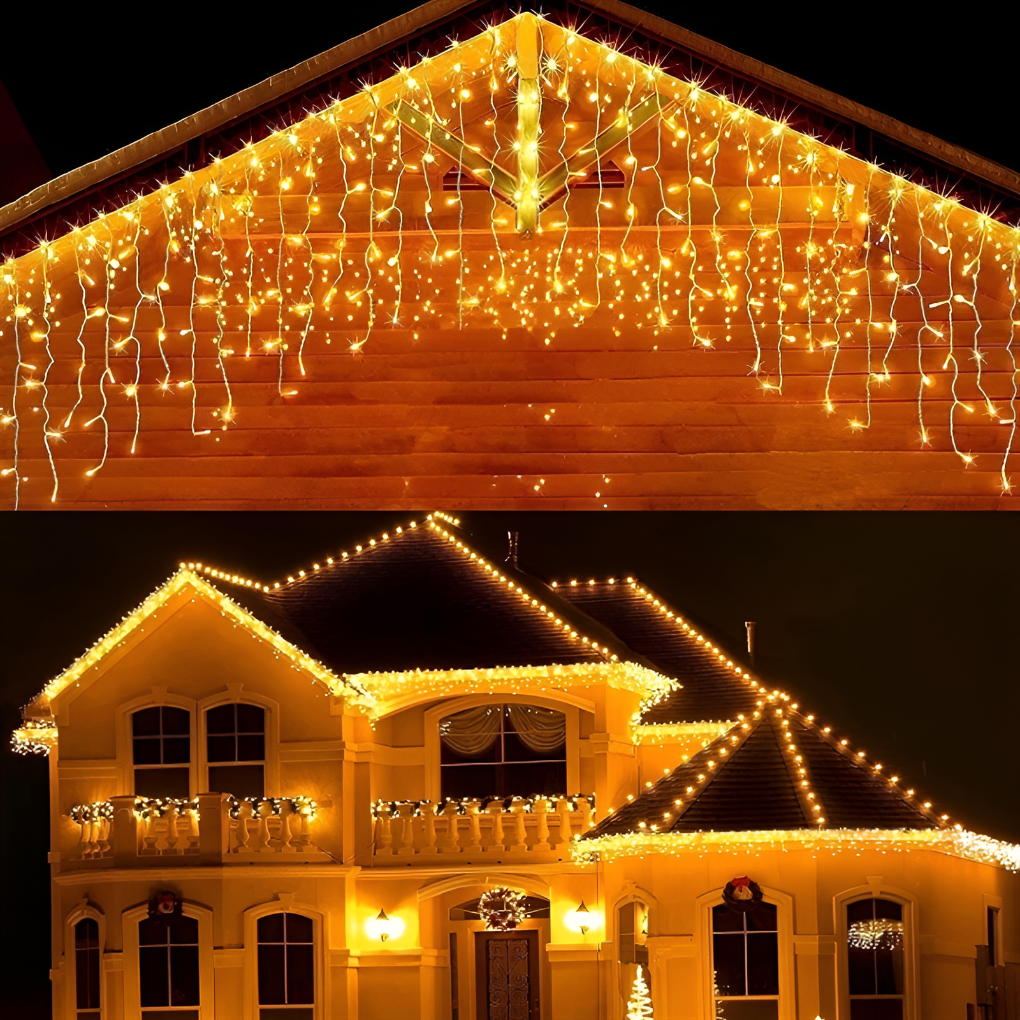 Magisk LED lysgardin