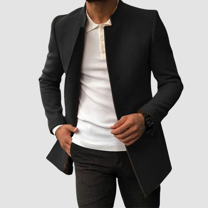 Classic long men's coat
Timeless elegance for every season