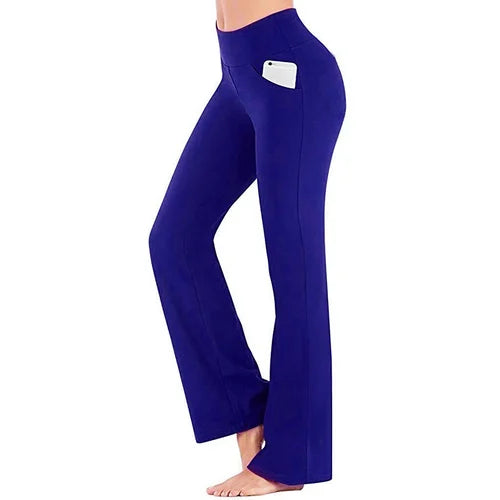 Yogabukse med høy midje for dame – Selina