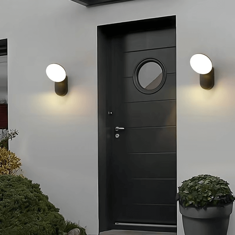 Smart LED-vegglampe med bevegelsessensor