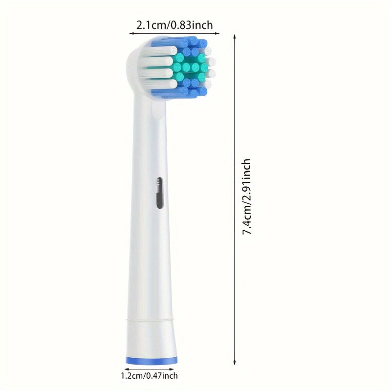 16 Erstatningsbørstehoder for Tannbørster – Passer til Oral-B-modeller og Gir Grundig Rengjøring