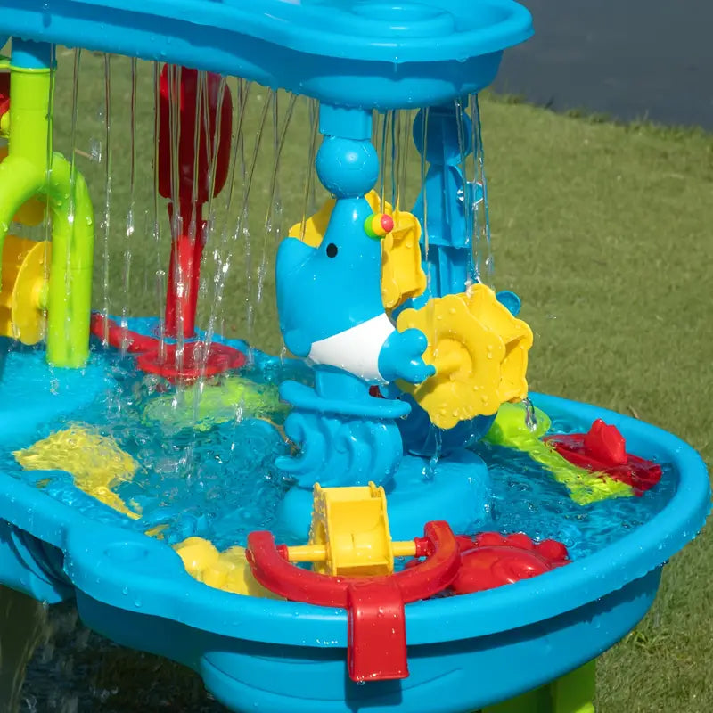 SplashTower sand- og vannbord i tre nivåer