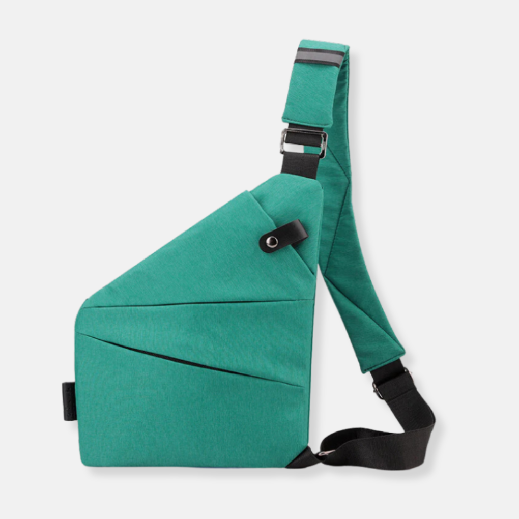 Minimalistische diebstahlsichere Crossbody – organisierte und sichere Aufbewahrung für einen Lebensstil unterwegs