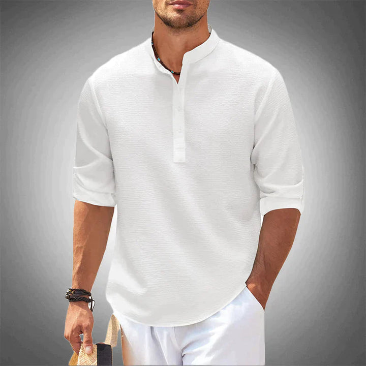 Stylish men's shirt in cotton blend