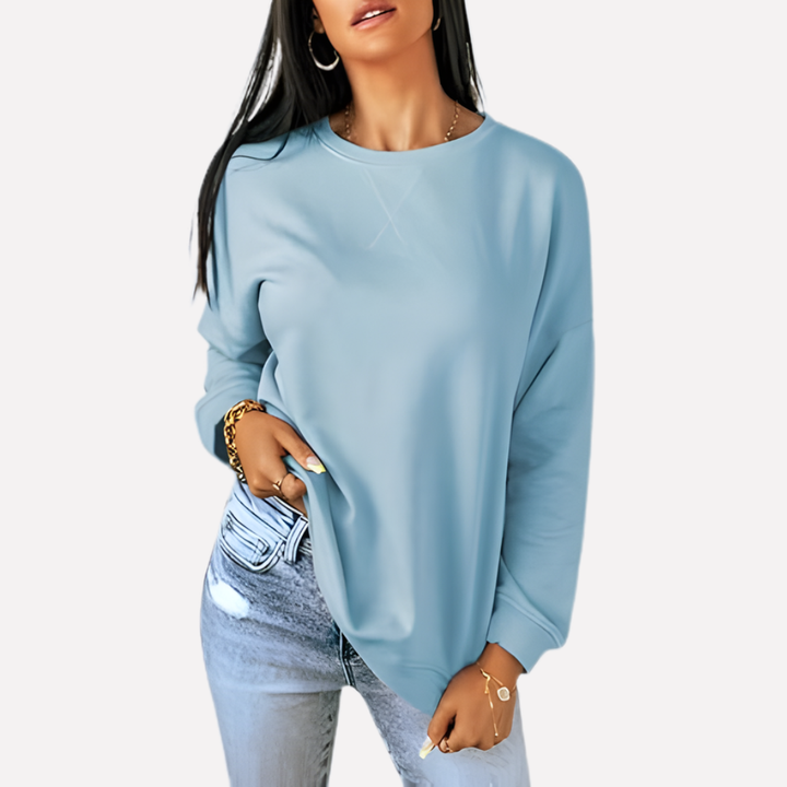 Kvinnens Crew Neck Sweatshirt