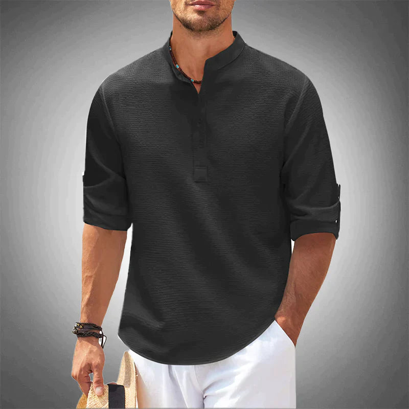 Stylish men's shirt in cotton blend