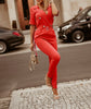Elegant Jumpsuit med Belte