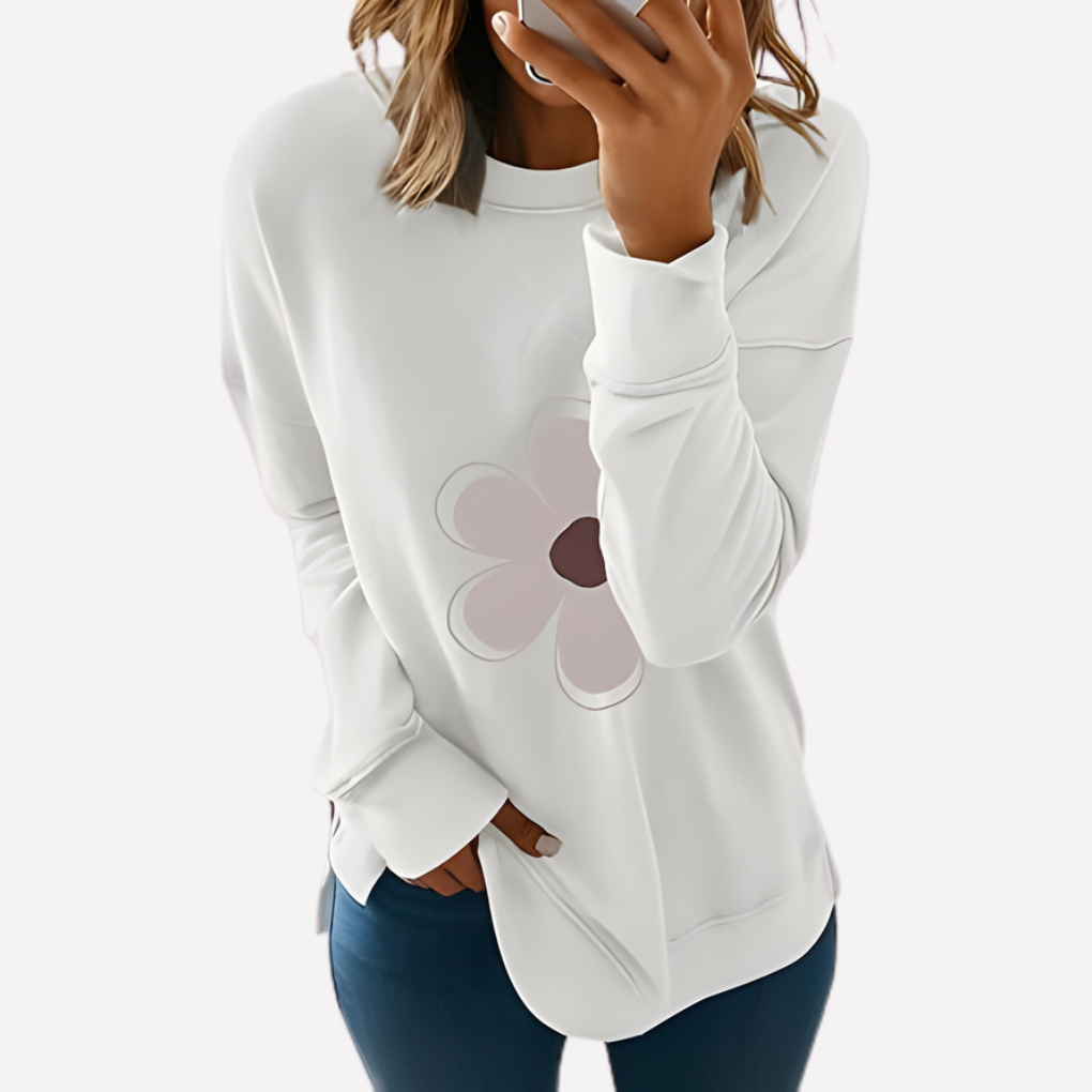 Kvinnens Crew Neck Sweatshirt